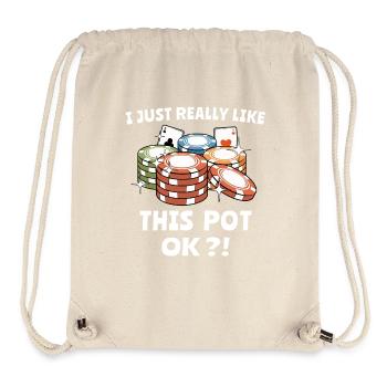 Poker Poker Players - Stanley/Stella Recycled Gym Bag - natural - Front