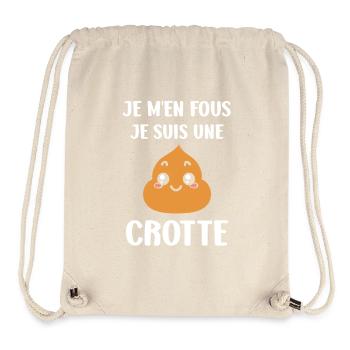 Poop - Stanley/Stella Recycled Gym Bag - natural - Front