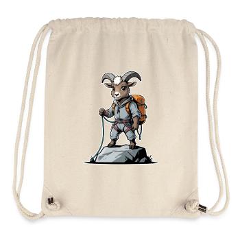 Mountain Goat Adventurer - Stanley/Stella Recycled Gym Bag - natural - Front