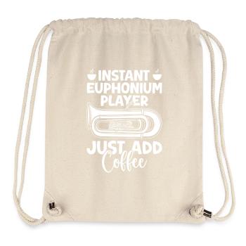 Baritone Player Instant Player Just Add Coffee - Stanley/Stella Recycled Gym Bag - natural - Front