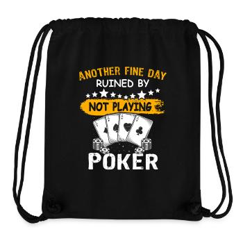 Poker Poker Players - Stanley/Stella Recycled Gym Bag - black - Front