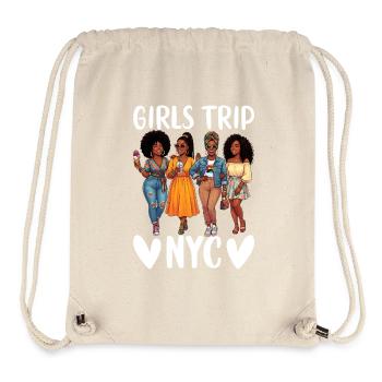 NYC Girls Trip - Stanley/Stella Recycled Gym Bag - natural - Front