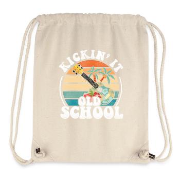 Hawaiian Ukulele Uke Retro Vintage - Stanley/Stella Recycled Gym Bag - natural - Front