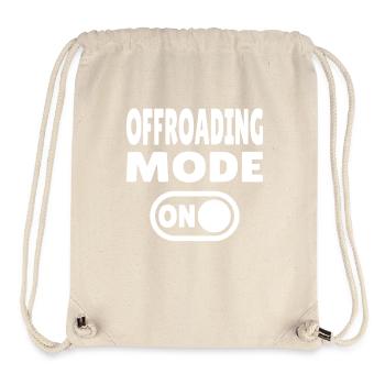 Offroading Mode ON – Off-Road Adventure - Stanley/Stella Recycled Gym Bag - natural - Front