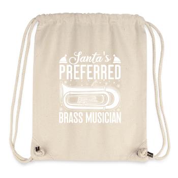 Baritone Player Santa ́s Preferred Brass Musician - Stanley/Stella Recycled Gym Bag - natural - Front