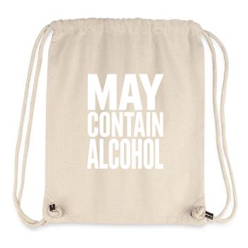 Peut contenir de l’alcool Alkohol Mallorca Saufen JGA - Sac à cordon recyclé Stanley/Stella - blanc naturel - Devant