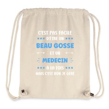 Arzt - Stanley/Stella recycelter Gym Bag - Naturweiß - Vorne