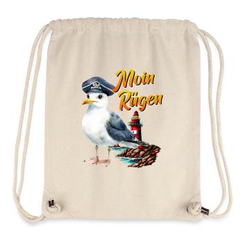 Baltic Sea Holiday MOIN RÜGEN Holiday Fun - Stanley/Stella Recycled Gym Bag - natural - Front