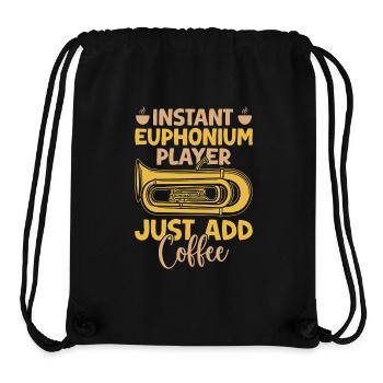 Euphonium Instant Player Just Add Coffee Baritone - Stanley/Stella Recycled Gym Bag - black - Front