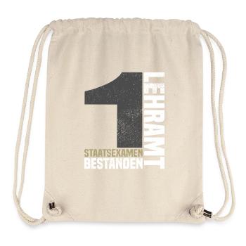 1st State Examination in Teaching - Stanley/Stella Recycled Gym Bag - natural - Front