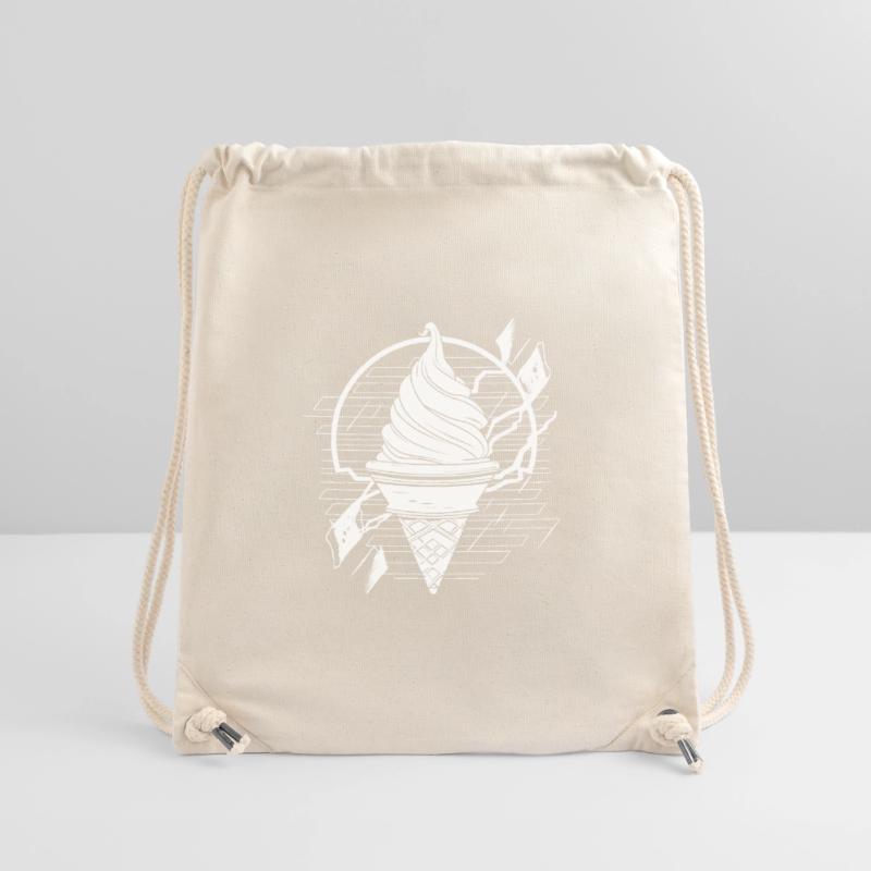 Dessin de glace douce Sac à cordon recyclé Stanley/Stella