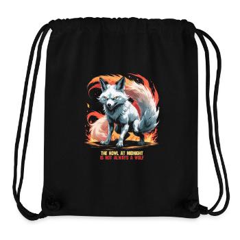 Kitsune Mythologische Kreaturen - Stanley/Stella recycelter Gym Bag - Schwarz - Vorne
