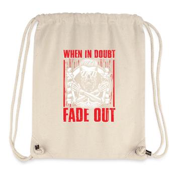 Skull Fade Out Graphic - Stanley/Stella Recycled Gym Bag - natural - Front