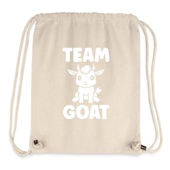 Equipe Cabri Team Goat - Sac à cordon recyclé Stanley/Stella - blanc naturel - Devant
