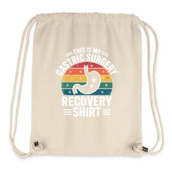 Magen-OP Erholung Shirt - Stanley/Stella recycelter Gym Bag - Naturweiß - Vorne