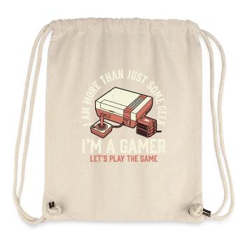I'm a Gamer – Retro Gaming Konsole Design - Stanley/Stella recycelter Gym Bag - Naturweiß - Vorne