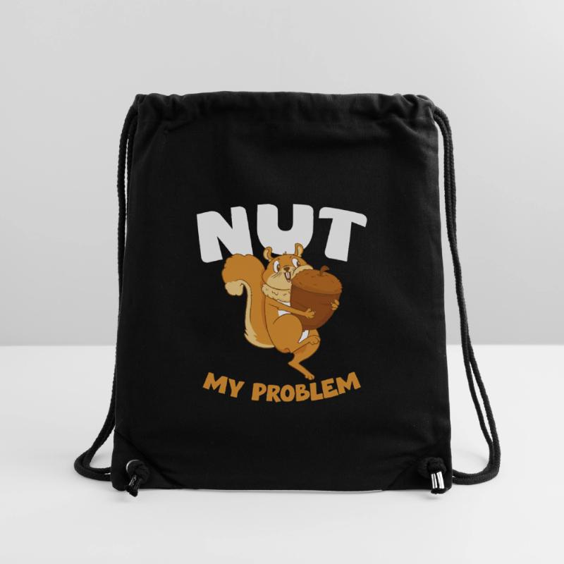 NUT MY PROBLEM Eichhörnchen Stanley/Stella recycelter Gym Bag