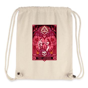Die Liebenden | Tarot Gothic | Valentins Tag - Stanley/Stella recycelter Gym Bag - Naturweiß - Vorne