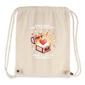 Emotional Loot | Progress in Social Work - Stanley/Stella Recycled Gym Bag - natural - Front