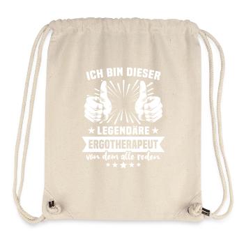 Ergotherapeut Legende - Stanley/Stella recycelter Gym Bag - Naturweiß - Vorne