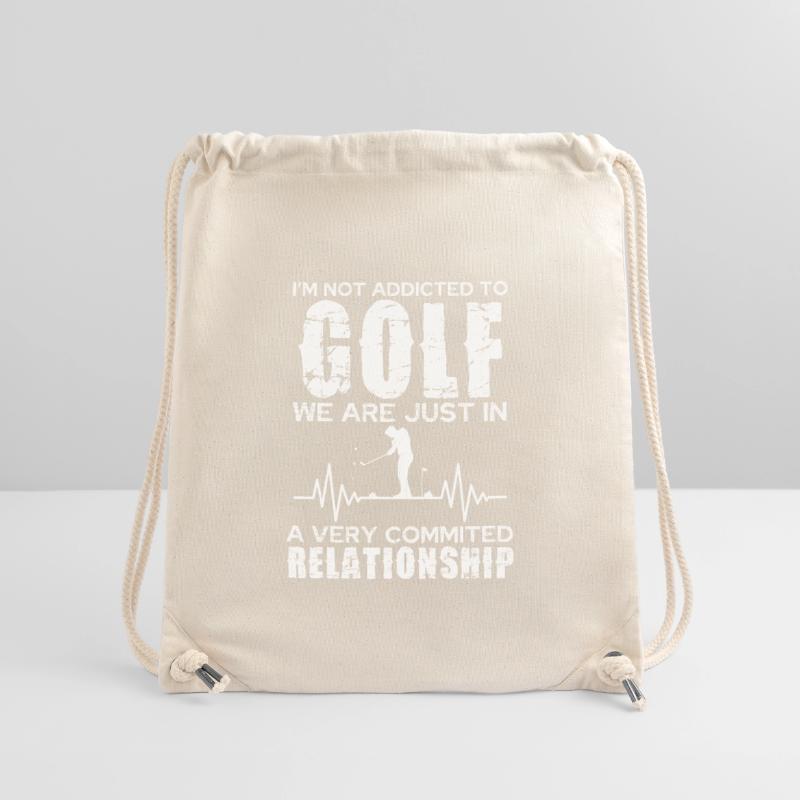 Relation golfeuse : passion engagée Sac à cordon recyclé Stanley/Stella