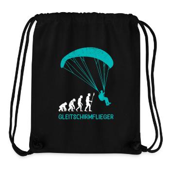Paraglider GLEITSCHIRMFLIEGER LUSTIG - Stanley/Stella Recycled Gym Bag - black - Front