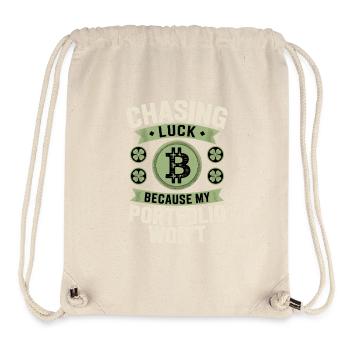 St Patricks Day - Stanley/Stella recycelter Gym Bag - Naturweiß - Vorne