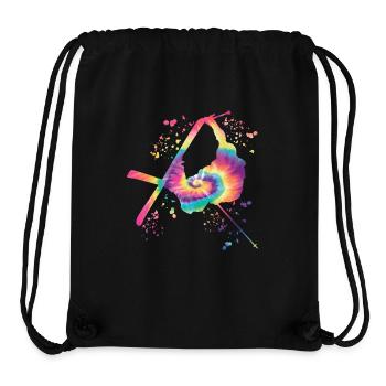 Alpine skiing Winter sports Nordic skiing - Stanley/Stella Recycled Gym Bag - black - Front