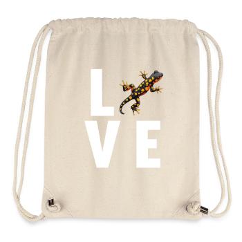 Fire Salamander Salamander - Stanley/Stella Recycled Gym Bag - natural - Front