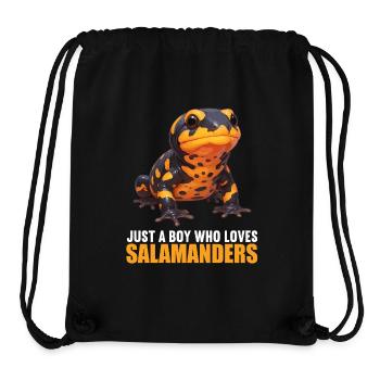 Fire Salamander Salamander - Stanley/Stella Recycled Gym Bag - black - Front