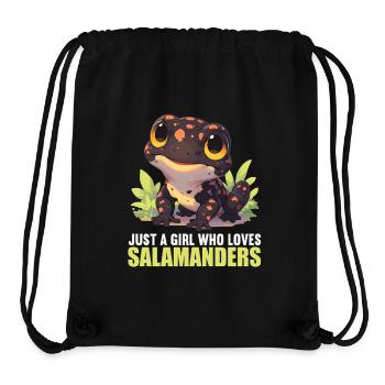 Fire Salamander Salamander - Stanley/Stella Recycled Gym Bag - black - Front