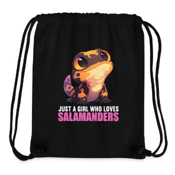 Fire Salamander Salamander - Stanley/Stella Recycled Gym Bag - black - Front