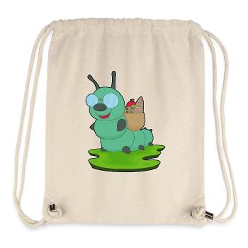 Nourriture pour chenilles - Sac à cordon recyclé Stanley/Stella - blanc naturel - Devant