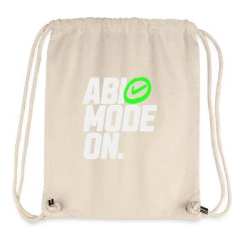 ABI MODE ON - Stanley/Stella Recycled Gym Bag - natural - Front