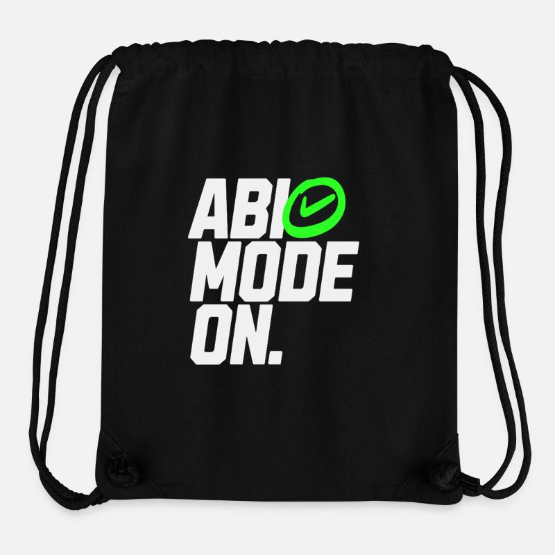 MODE ABI ACTIVÉ - Sac à cordon recyclé Stanley/Stella - noir