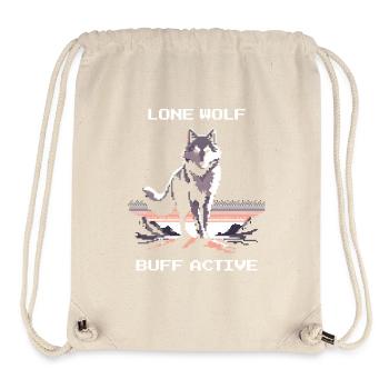 Lone Wolf active | Wolf Power - Stanley/Stella Recycled Gym Bag - natural - Front