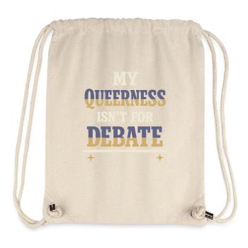 Queer Trans Bekräftigt Trostidentitätsliebe - Stanley/Stella recycelter Gym Bag - Naturweiß - Vorne