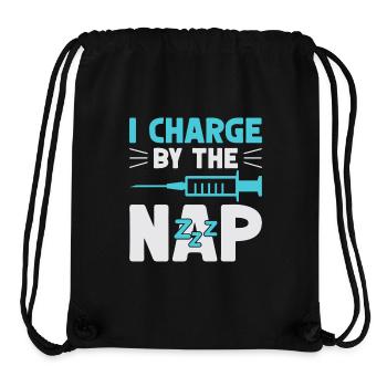 Anesthesiologist Charge The Nap Anesthesia - Stanley/Stella Recycled Gym Bag - black - Front