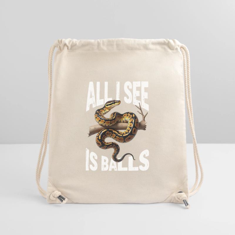 Python roi Serpents Amateurs de terrarium Python Sac à cordon recyclé Stanley/Stella