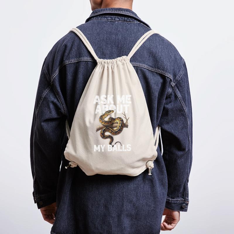 Python roi Serpents Amateurs de terrarium Python Sac à cordon recyclé Stanley/Stella