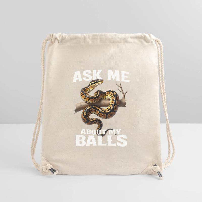 Python roi Serpents Amateurs de terrarium Python Sac à cordon recyclé Stanley/Stella