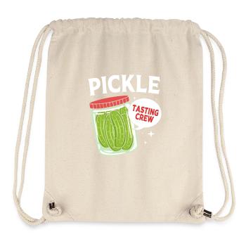Cornichon concombre - Sac à cordon recyclé Stanley/Stella - blanc naturel - Devant