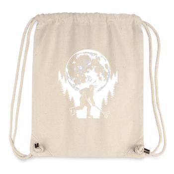Bigfoot Eishockeyspieler - Stanley/Stella Recycled Gym Bag - natural - Front