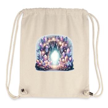 Kristallhöhle Portal - Stanley/Stella recycelter Gym Bag - Naturweiß - Vorne