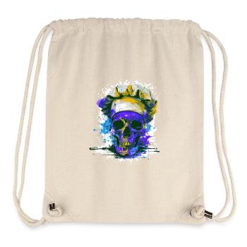 Chef Skull - Stanley/Stella Recycled Gym Bag - natural - Front