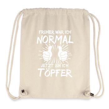 Töpfer - Stanley/Stella recycelter Gym Bag - Naturweiß - Vorne