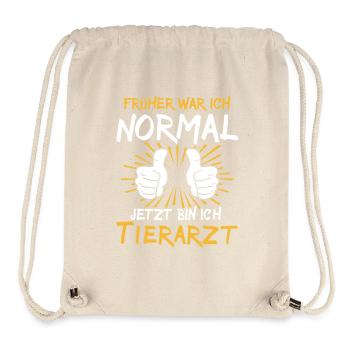 Vet Saying - Stanley/Stella Recycled Gym Bag - natural - Front