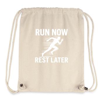 Laufshirt Motivation für Jogger - Stanley/Stella recycelter Gym Bag - Naturweiß - Vorne