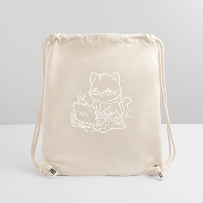 Coder Kawaii Katze Programmierer Stanley/Stella recycelter Gym Bag