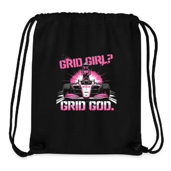 Autorennen Motorsport - Stanley/Stella recycelter Gym Bag - Schwarz - Vorne